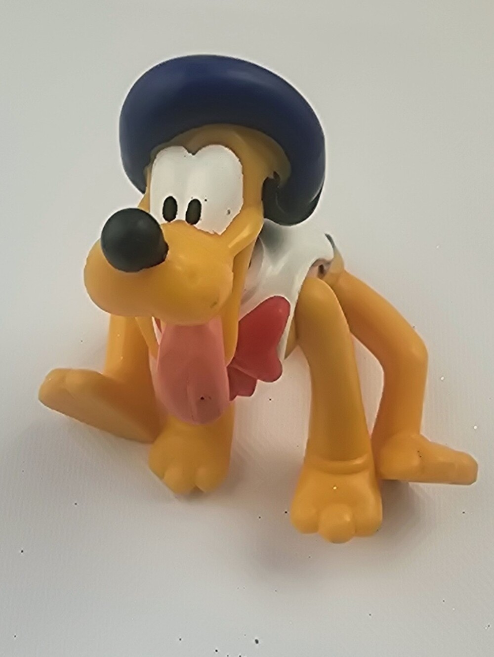 Vintage 1993 McDonald's Disney Pluto in Paris Happy Meal Toy Figure